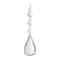 Madonna 8 Light Chrome Spare Clear Crystal set C
