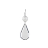 Madonna Wall Light Antique Brass Spare Clear Crystal set D