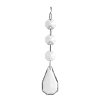 Madonna Wall Light Chrome Spare Clear Crystal set B