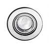 Mains Voltage 50w Fire Rated Gimbal Downlight in Polished Chrome