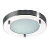 Mari Flush Bathroom Light - Stainless Steel