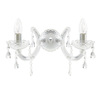 Marie Therese 2 Arm Wall Light Chandelier - Chrome