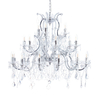 Marie Therese 21 Light Dual Mount Chandelier - Chrome