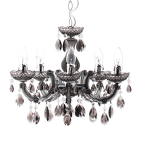 Marie Therese 5 Light Chandelier - Smoke