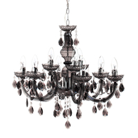 Marie Therese 9 Light Chandelier - Smoke
