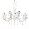Marie Therese 9 Light Chandelier - White