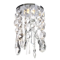 Marquis by Waterford - Bresna Crystal Recessed Ceiling Light with Warm White LED Bulbs - Chrome