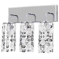 Marquis by Waterford - Lagan LED 3 Light Bathroom Wall Light - Chrome