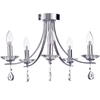Marquis by Waterford Bandon LED 5 Arm Bathroom Chandelier - Chrome