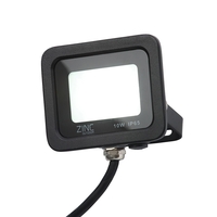Mears Outdoor LED 10 Watt Slimline Wired Flood Light - Black