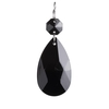 Medium Black Almond Crystal
