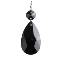 Medium Black Almond Crystal