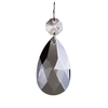 Medium Smoke Grey Almond Crystal