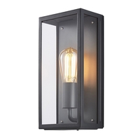 Mersey Outdoor Lantern Wall Light - Anthracite