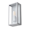 Mersey Outdoor Lantern Wall Light - Silver