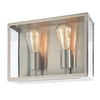 Mersey Outdoor Twin Wall Lantern - Steel