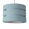 Mimis Easy to Fit Ceiling Shade Tiered Drum - Teal