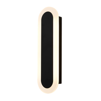 Mitali 10 Watt Outdoor LED CCT Linear Wall Light - Black