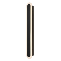 Mitali 16 Watt Outdoor CCT Linear Wall Light - Black