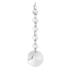 Montego 50cm Ceiling Spare Crystal Chrome Large Drop with five beads