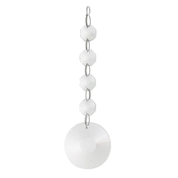 Montego 50cm Ceiling Spare Crystal Chrome Large Drop with four beads