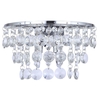 Montego Chrome & Crystal Effect Wall Light