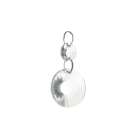 Montego Wall Light Spare Crystal Chrome Large Drop with one bead
