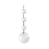 Montego Wall Light Spare Crystal Chrome Large Drop with three beads