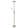 Mother & Child LED Floor Lamp - Antique Brass