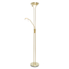 Mother & Child LED Floor Lamp - Satin Brass