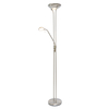 Mother & Child LED Floor Lamp - Satin Nickel