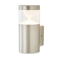 Nura 1 Light Outdoor Wall Light - Stainless Steel