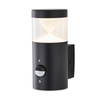 Nura 1 Light Outdoor Wall Light with PIR Sensor - Black