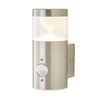 Nura 1 Light Outdoor Wall Light with PIR Sensor - Stainless Steel