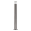 Nura LED 360° Post Bollard Light - Steel