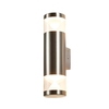 Nura Up and Down LED Outdoor Wall Light - Stainless Steel