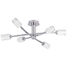 Octi 6 Light Ceiling Light - Chrome