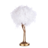 Oscar Ostrich Legs Table Lamp - Gold