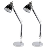 Pack of 2 Hehuanshan Swing-Arm Task Lamps - Black