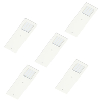 Pack of 5 Slimline Kitchen LED Under Cabinet Light - White