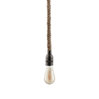 Pascal 1 Light Rope Cable Kit Ceiling Pendant - Pewter