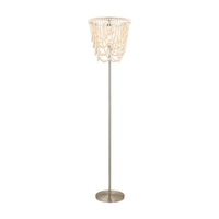Pilli Beaded Floor Lamp - Natural