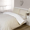 Polka Dot Single Duvet - Natural
