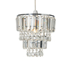 Prism Glass Easy to Fit Shade - Chrome