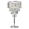Prism Glass Table Lamp - Chrome