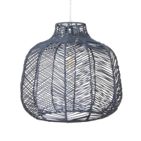 Rattan Easy Fit Shade - Grey
