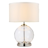 Rhonda Large Globe Table Lamp - Chrome