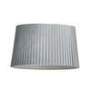 Rigid Easy to Fit Shade Pleated Cylinder - Silver