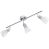 Rousse 3 Light Ceiling Spotlight Bar - Satin Nickel