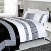 Safari Double Duvet Set - Charcoal